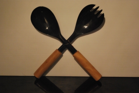 Buffalo horn serving salad set Manufacturer Supplier Wholesale Exporter Importer Buyer Trader Retailer in Kolkata Gujarat India